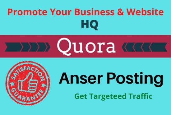 Boost Your Business & Website Traffic With 10 Quora Answers