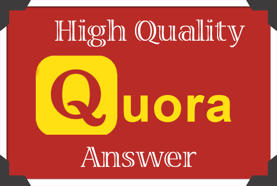 I will provide 15 High Quality Quora answers and URL