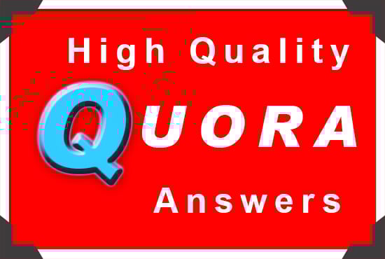 I will provide 5 High Quality Quora answers and URL