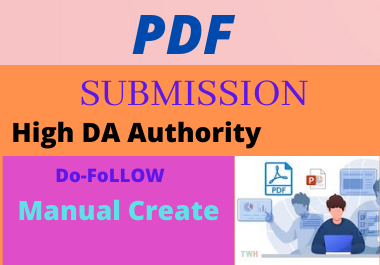 20 PDF submission high authority permanent backlinks ...
