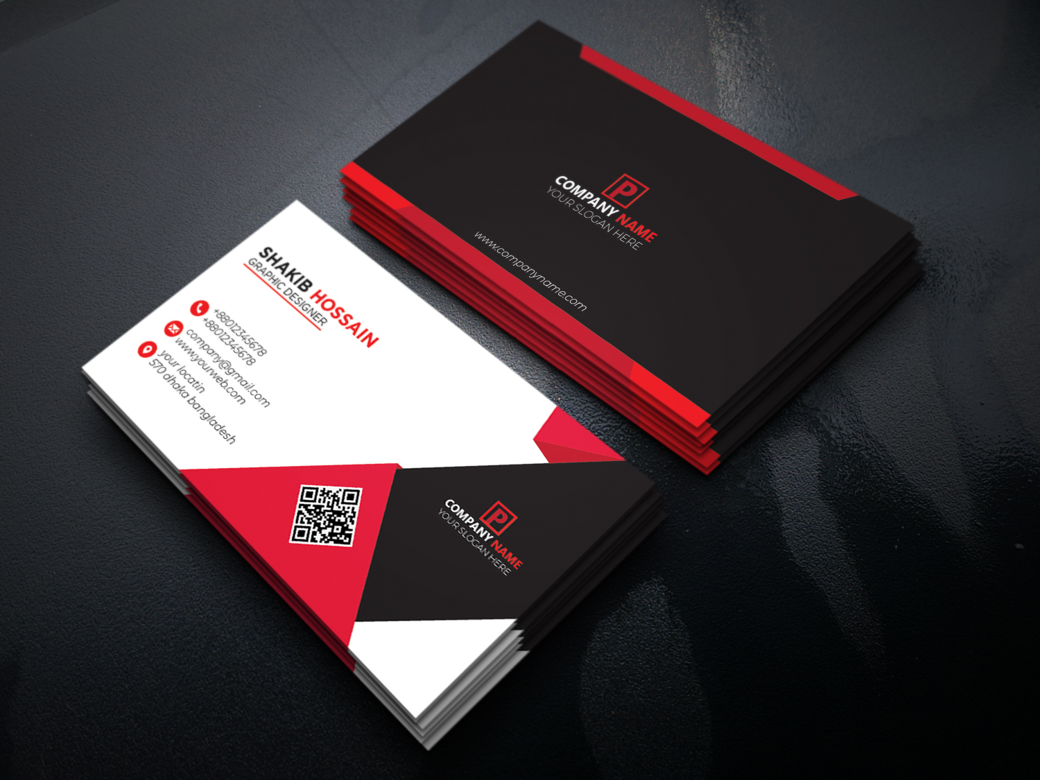 i will make impactful business card for you for $5 - SEOClerks