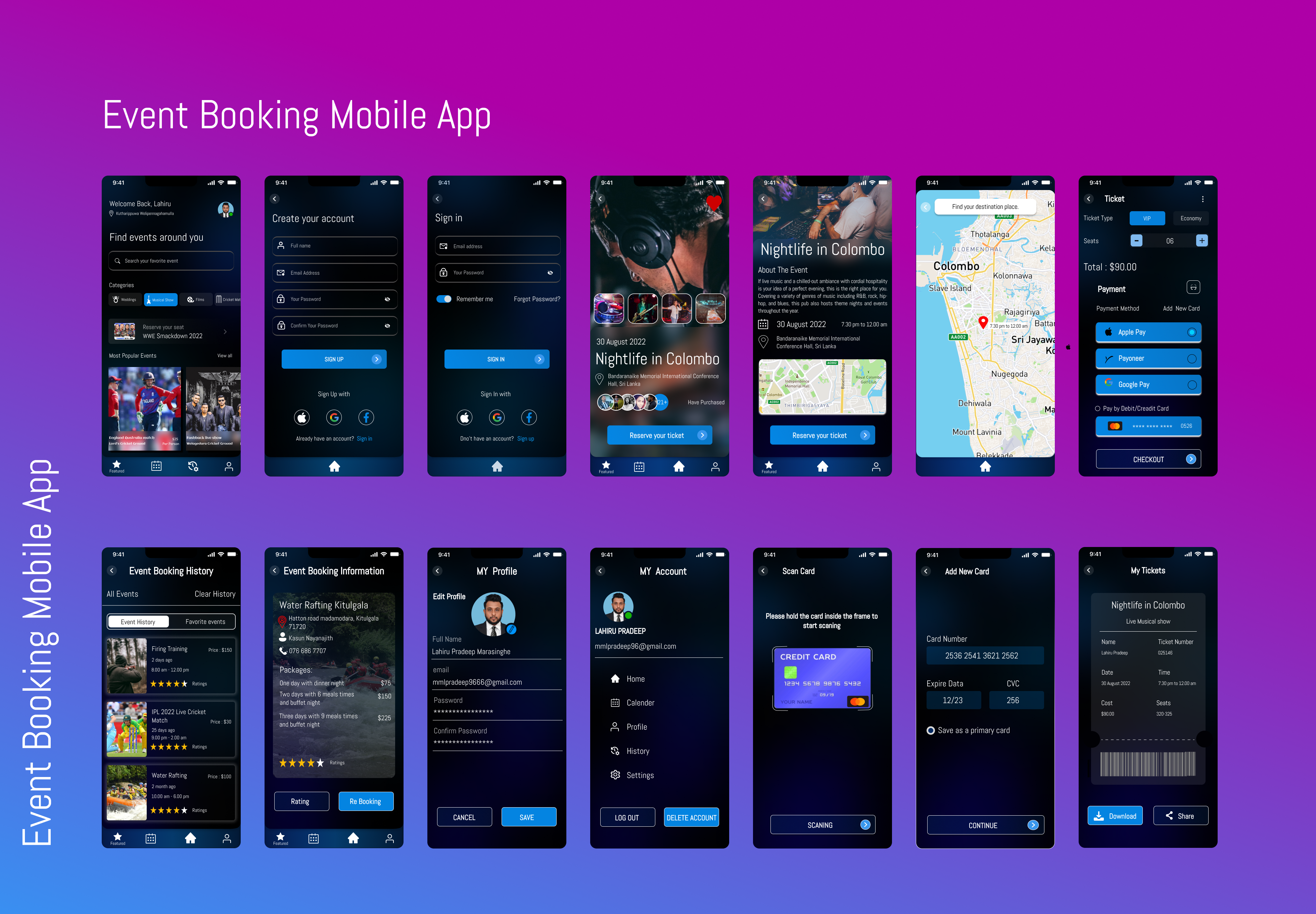 I will design mobile UI design, mobile app UI design, UI design