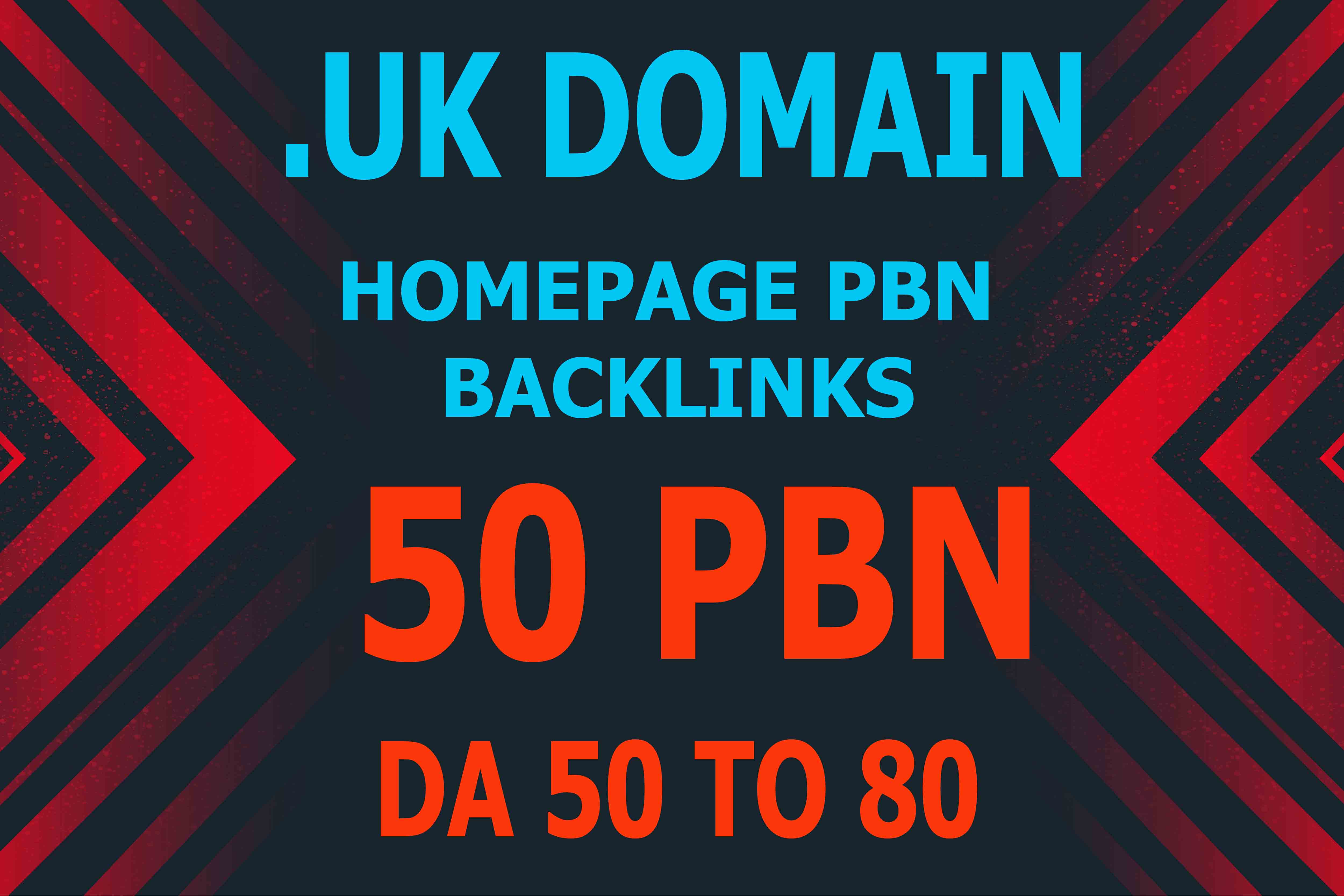 50 UK Premium PBN domains DA 50 to 80 HIGH Quality follow Backlinks 