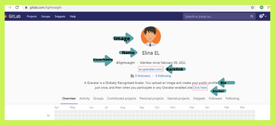 100 Manually create Profile Backlinks with High DA