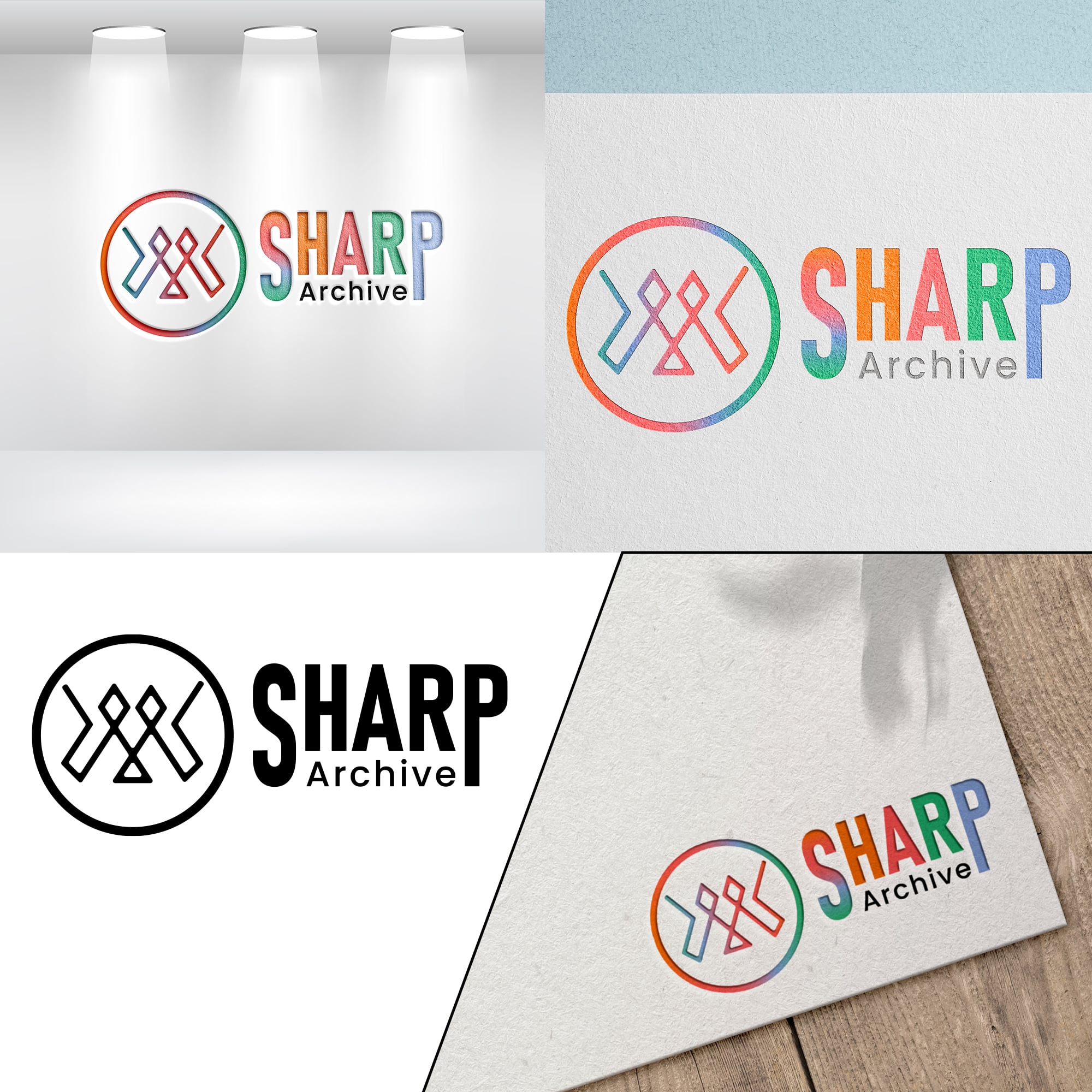 i will create your minimalist, golden ratio, business logo 