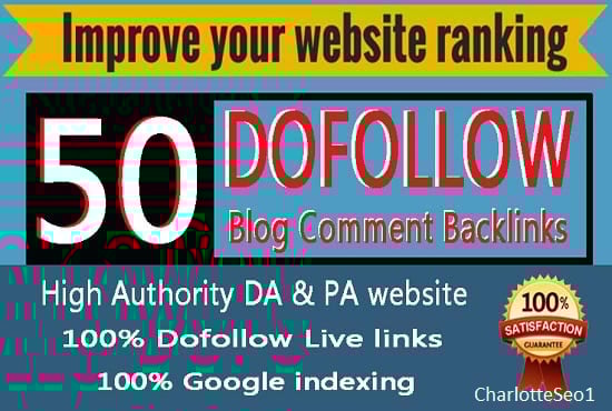 Get 50 High Authority Dofollow Backlinks on DA 30 to ...
