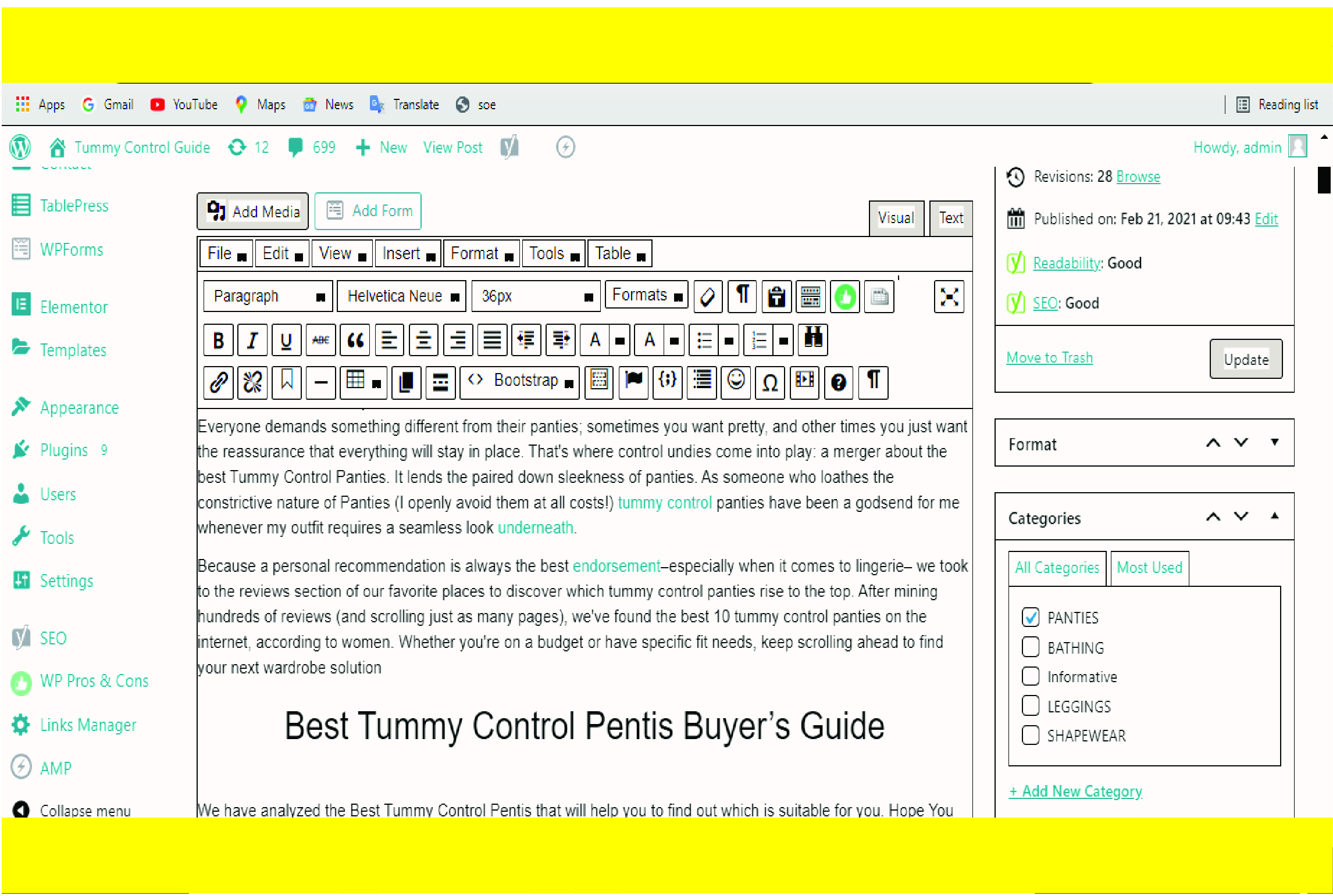 I will write 1000 words SEO friendly Amazon affiliate articles for your WordPress site