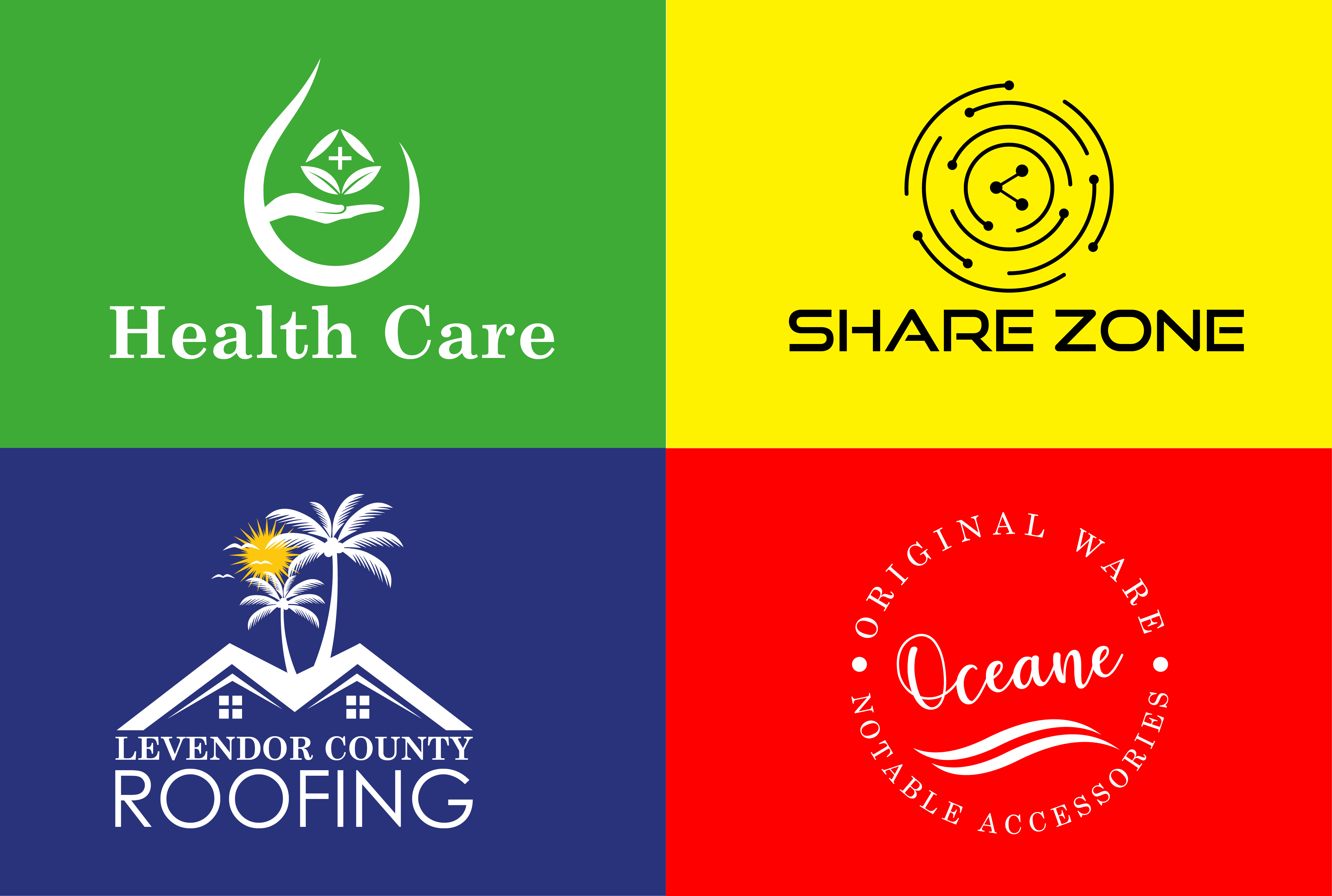 I will do minimalist creative typography logo design