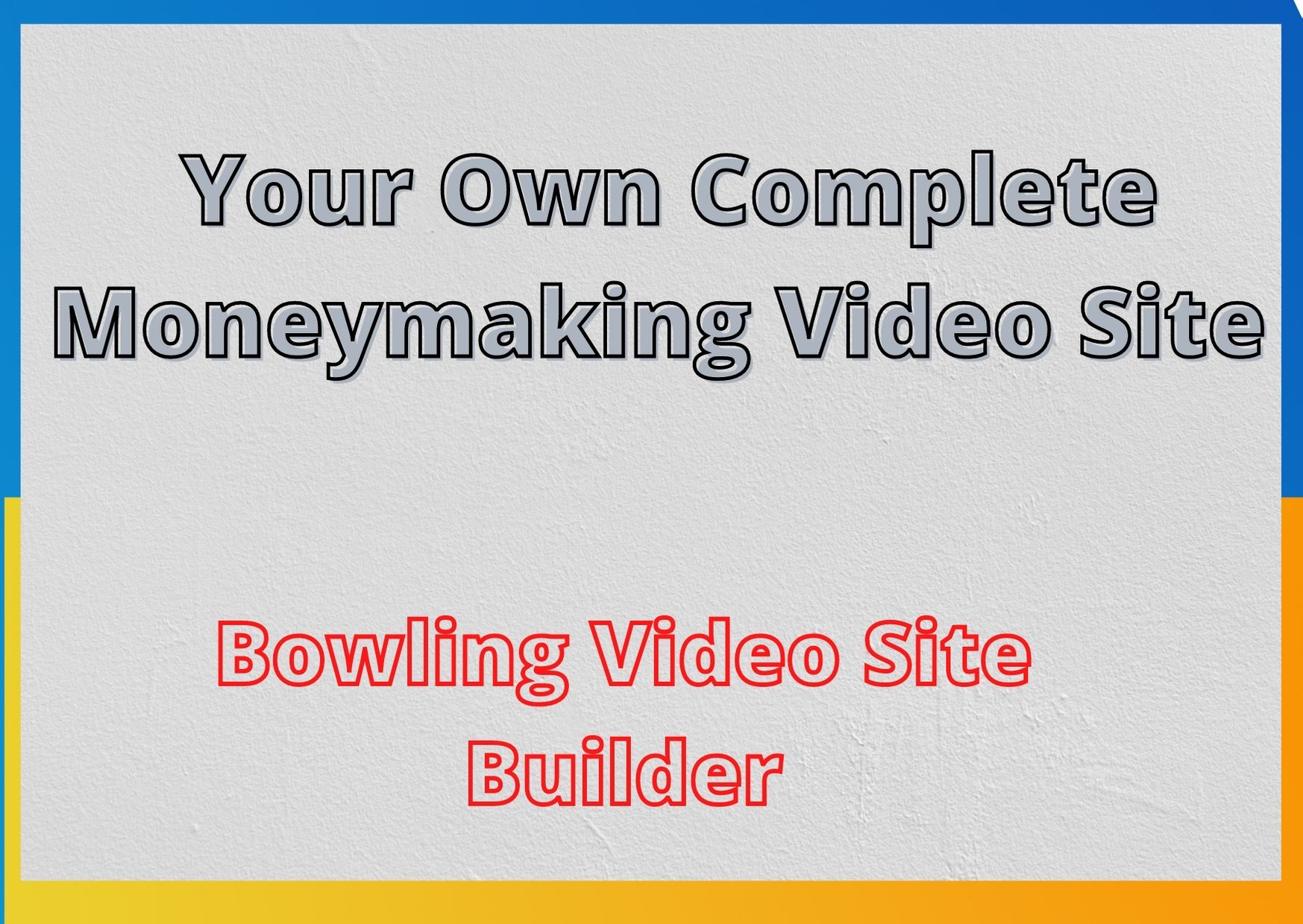 Create Your Own Complete Moneymaking Video Site softw...