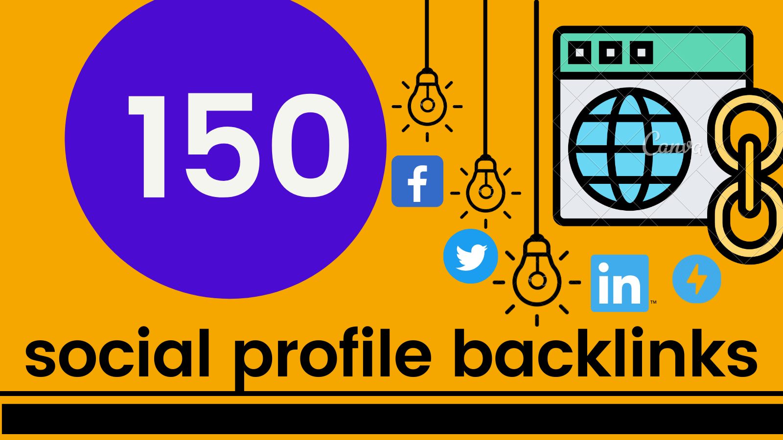 150 PR9 High Authority Social Profile Backlinks 