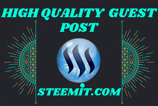 I will write and publish do guest posting on steemit.com