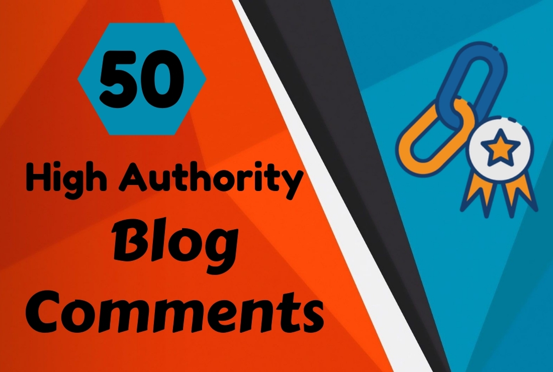I will provide 50 niche relevant manual Blog Comments Backlinks