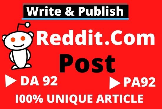 I will Promote your website 12 HQ reddit guest posts