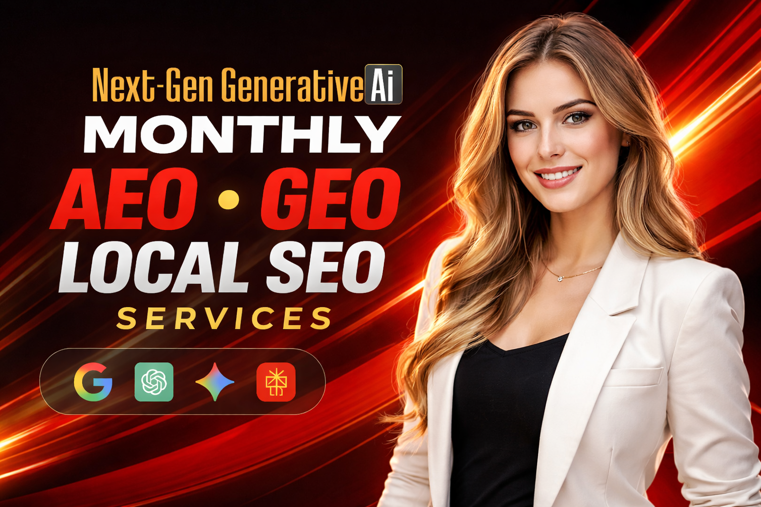I will do backlinks, local SEO, aeo, and GEO to rank on google and ai search results