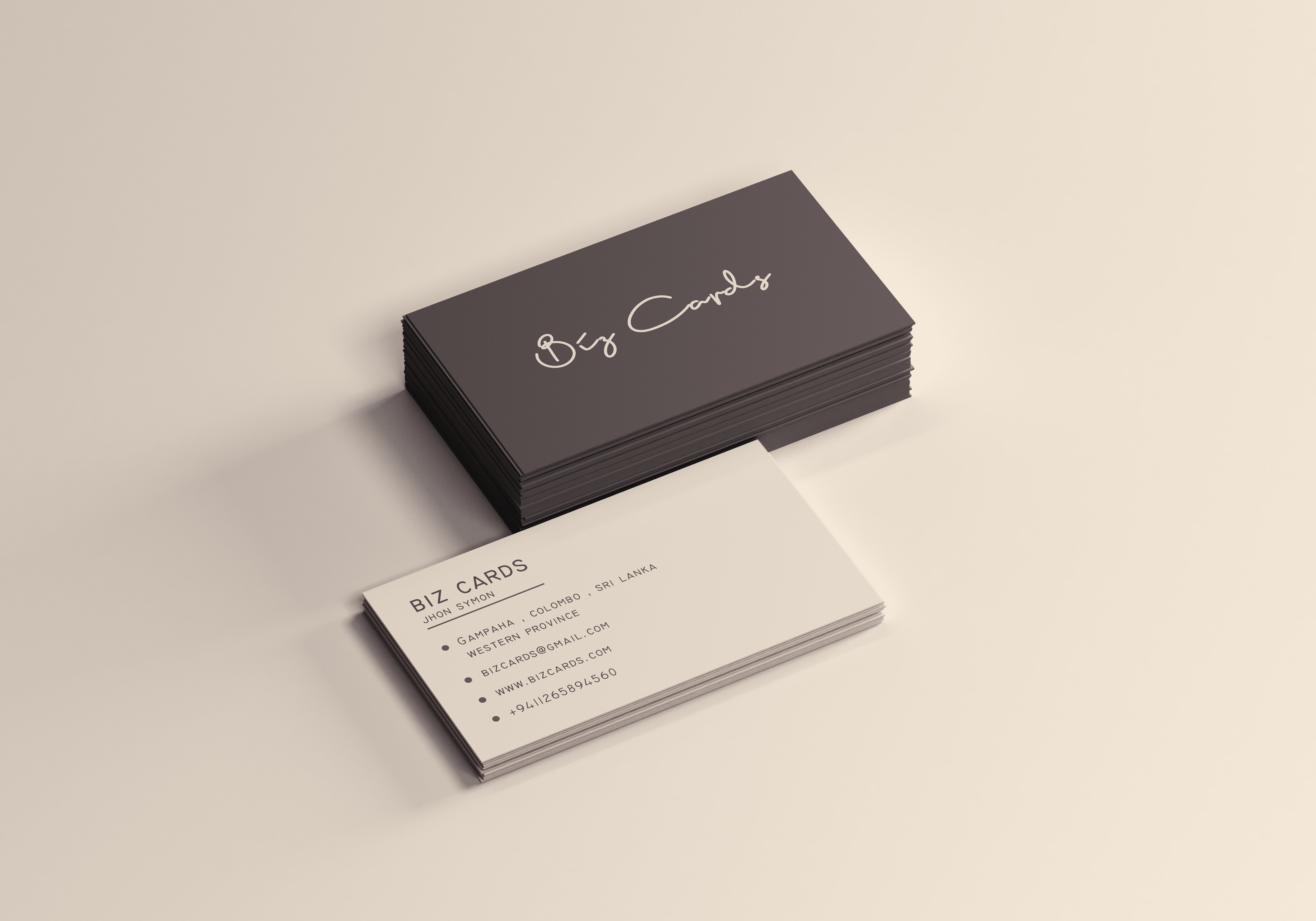 Unique Modern Business Card Design 