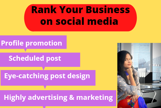I will rank your business fast & promote your pro...
