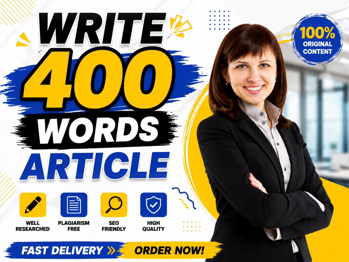Write 400 Words Paragrah for You 400+ Rating