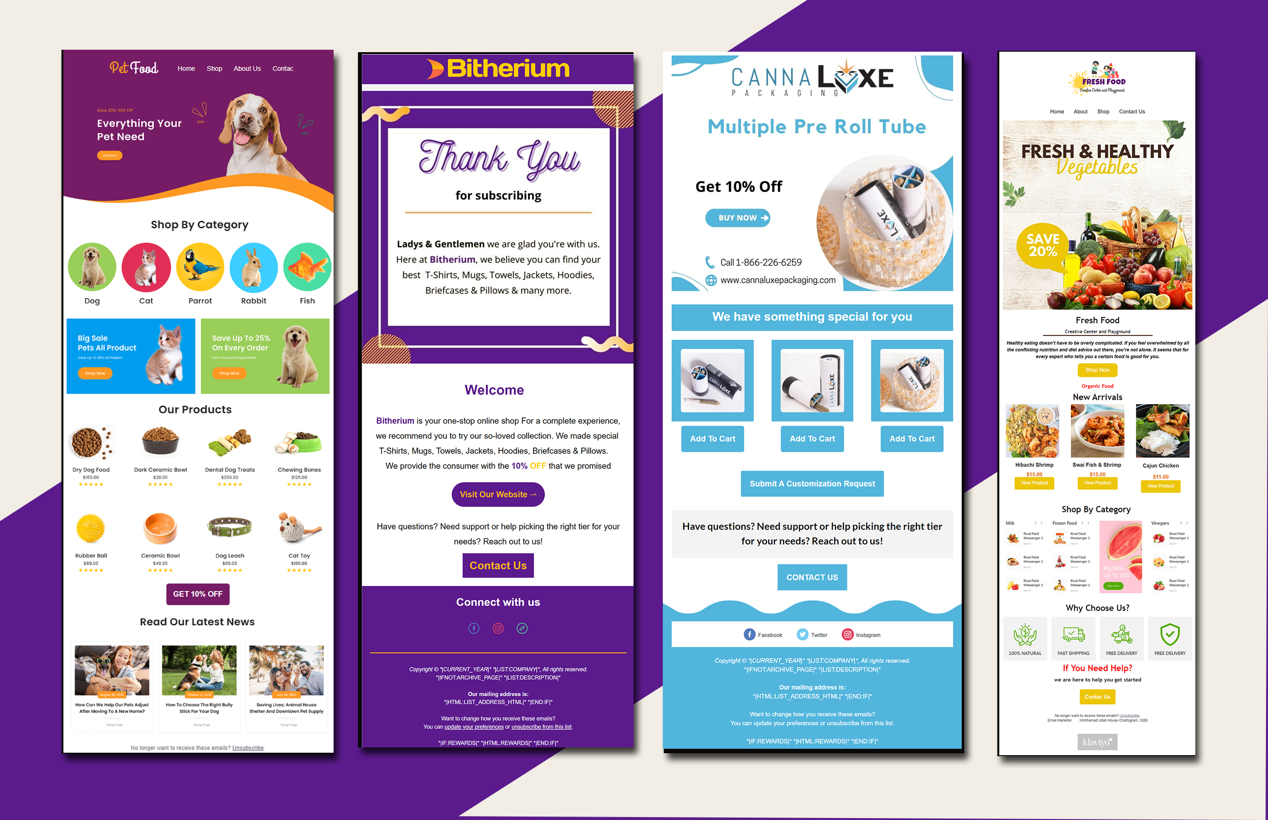 I will do mailchimp email and newsletters design