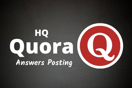 Guaranteed Promote your website 5 high quality Quora answer backlinks
