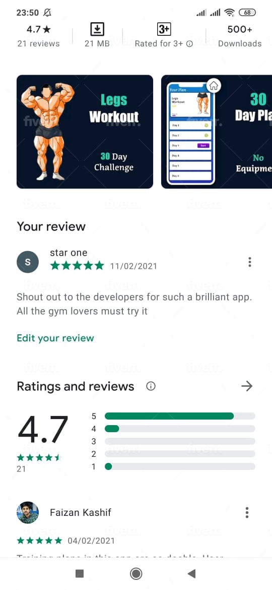 I will promote store and app store applications and games