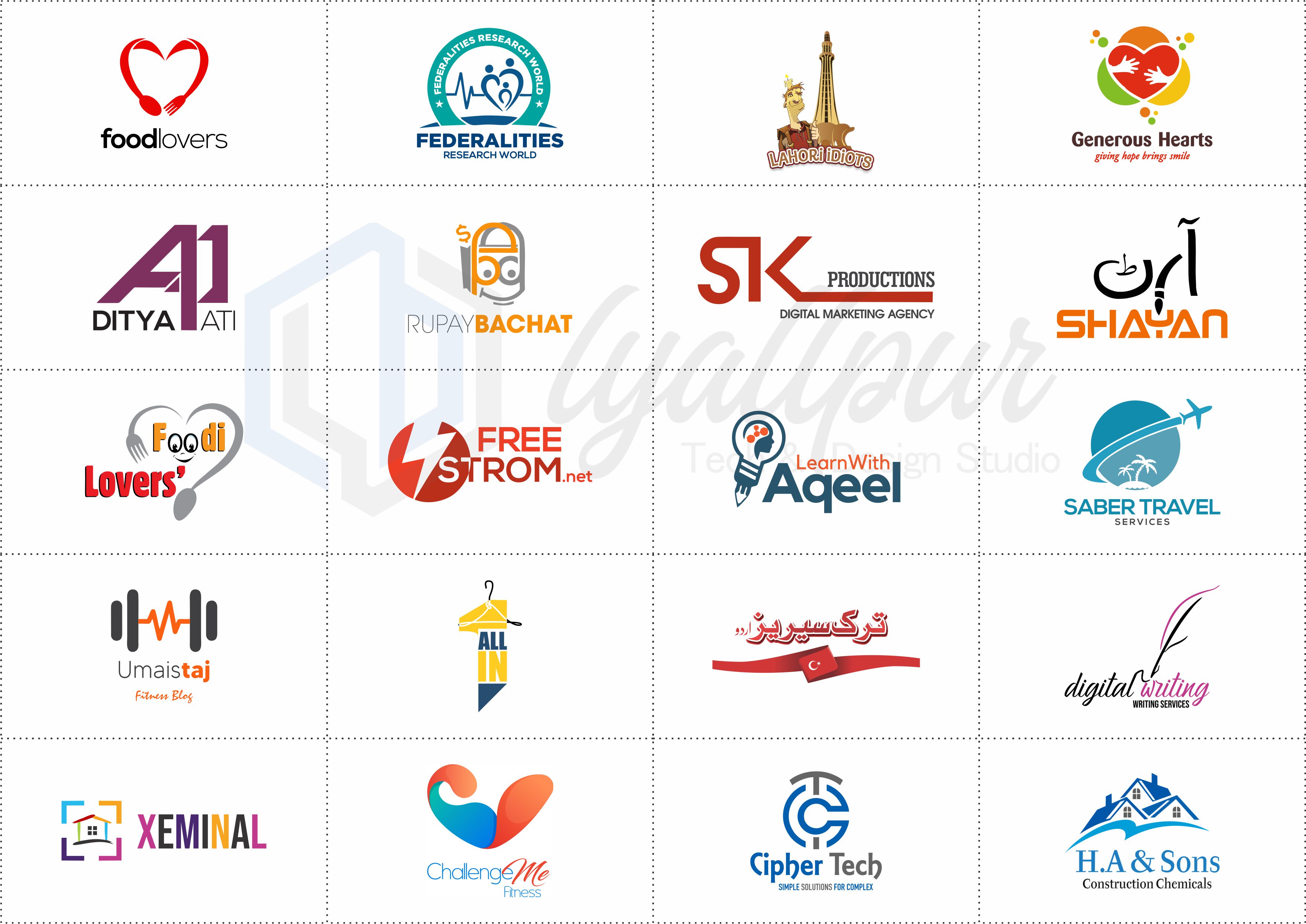 i will create versatile modern business logo for your company