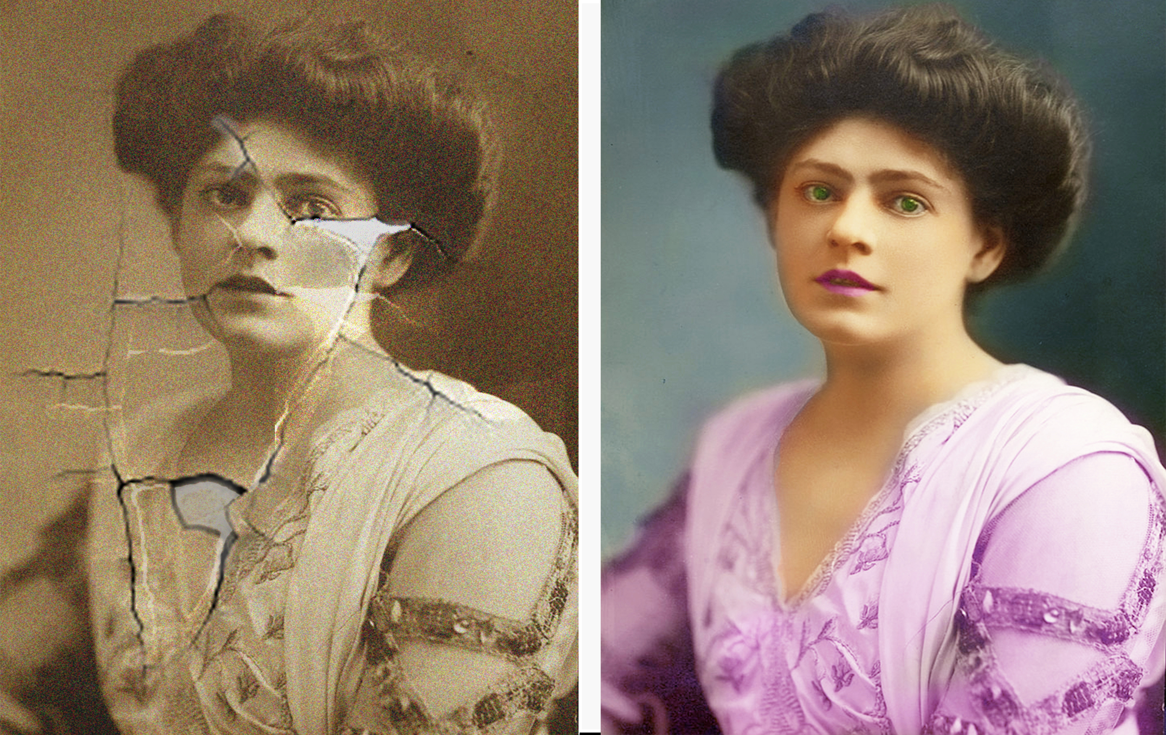 I can restore and retouch your old photo