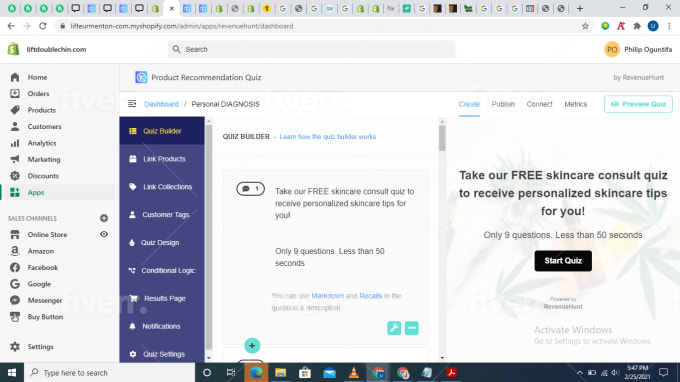 I will do shopify store redesign and shopify website design