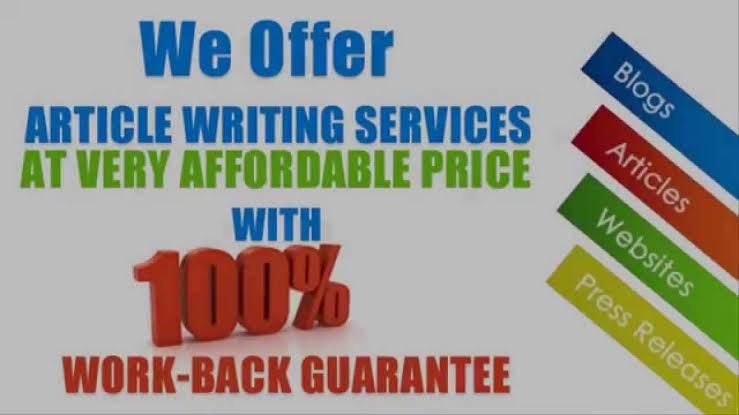 I will write a 500 word blog or article within 24 hours