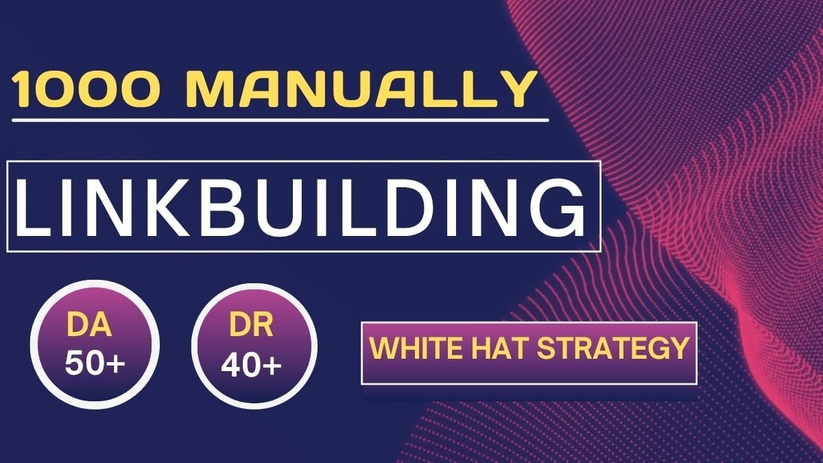 Premium 1000 High Authority Link Building SEO Backlinks Package