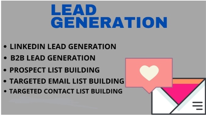 I will do b2b, linkedin lead generation 