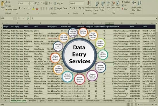 I will do 1000+ fast typing data entry, copy paste, web data scraping & lead generation job in 24h