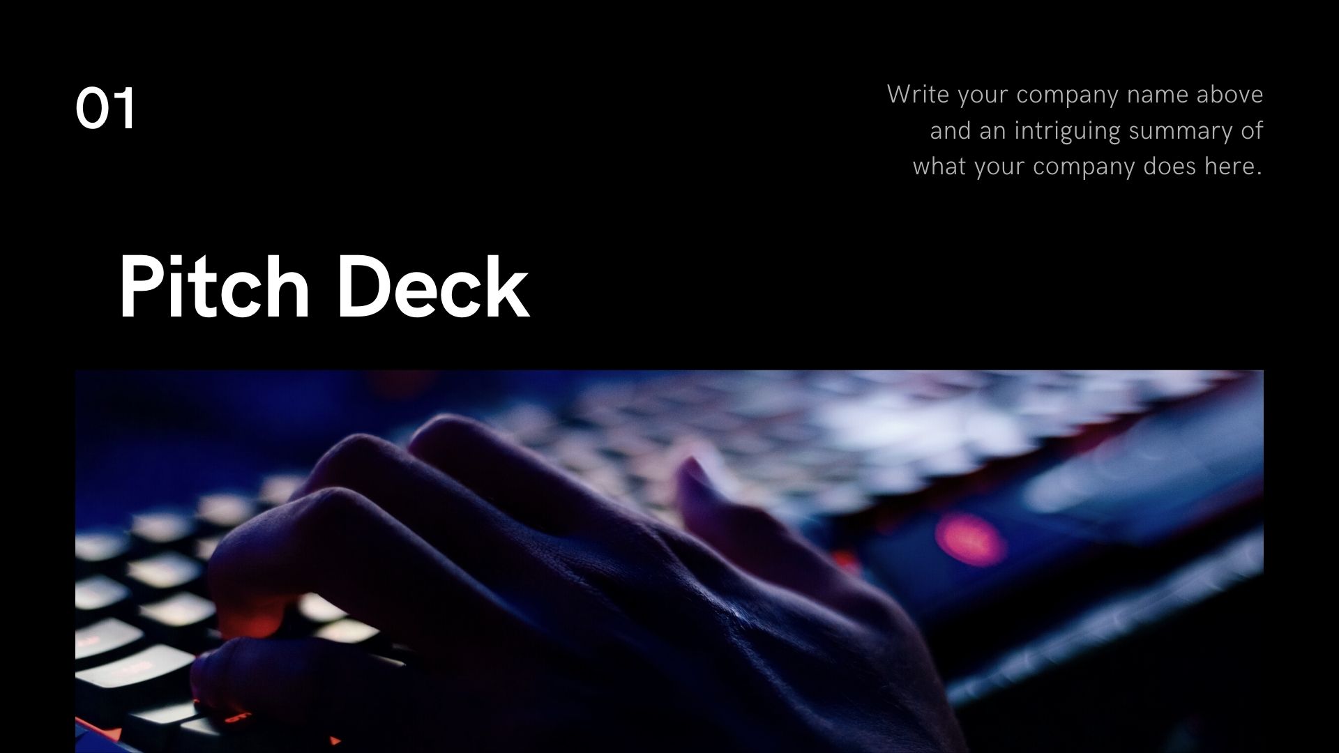 I will make professional business presentation slides 