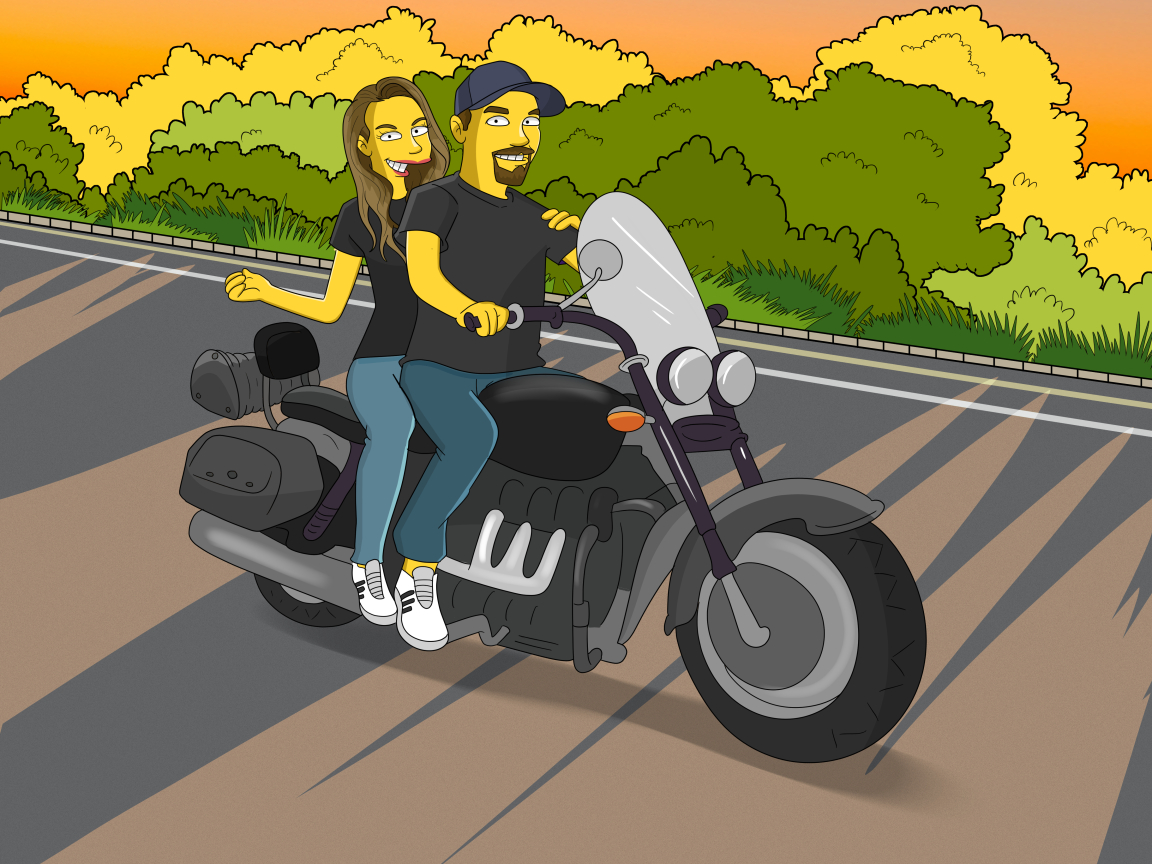 I ill draw Custom Yellow Style Portrait