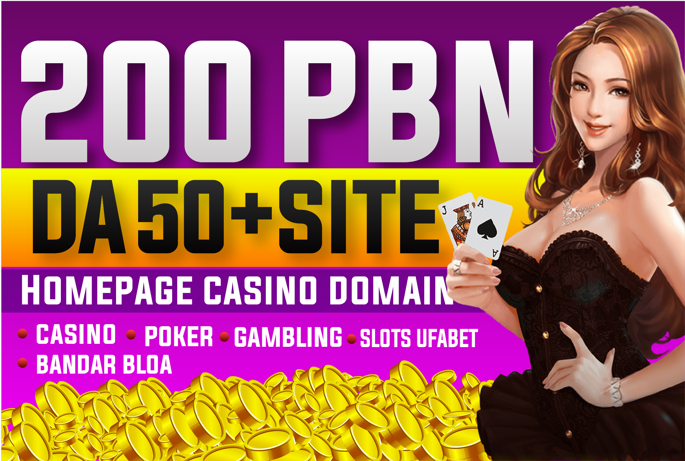 Rank with 200 Strong PBN DA50+ sites Casino UFAbet,Slot,judi,Thai,indonesian,Poker/Betting 