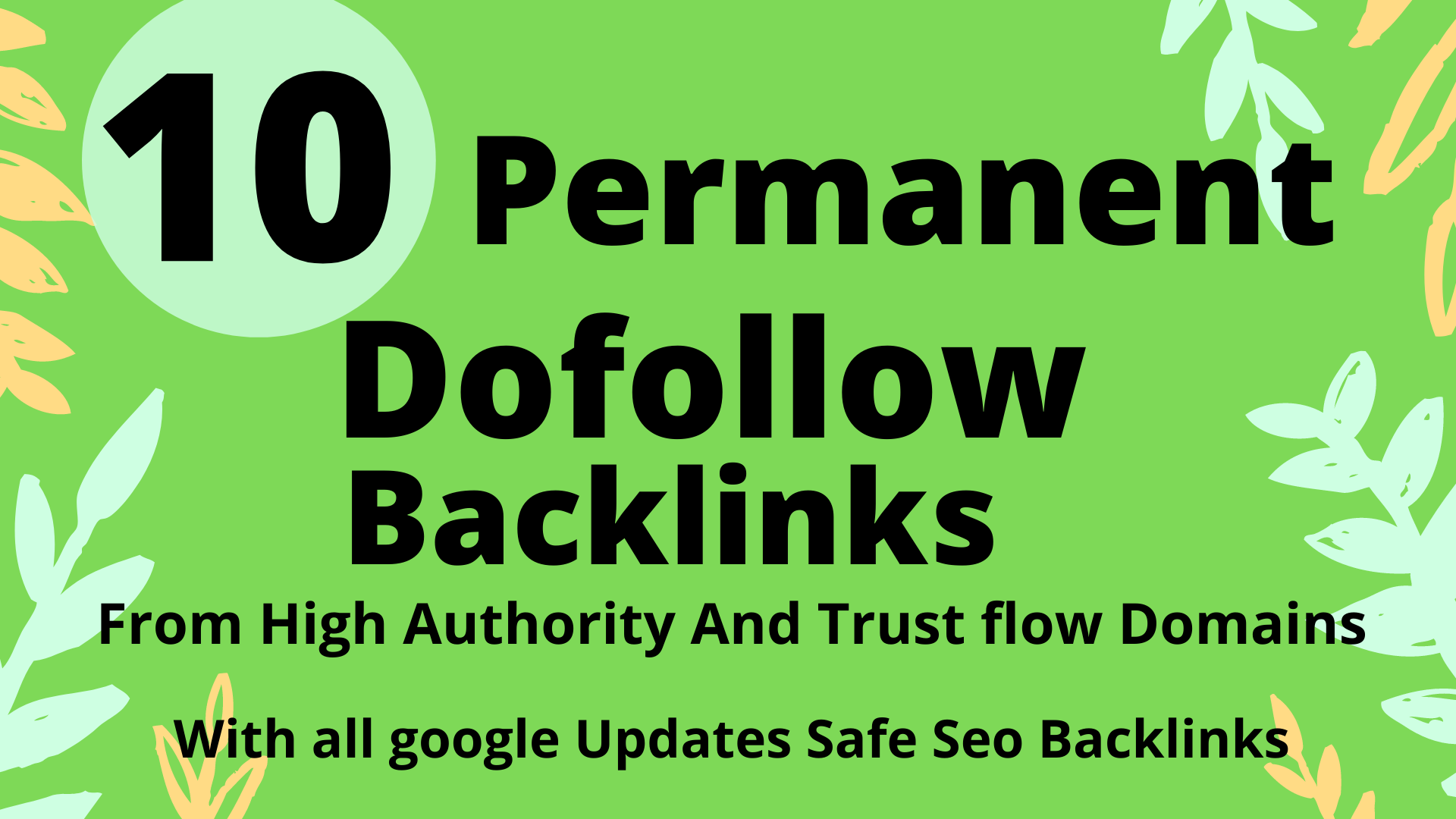 Create 10 Dofollow Profile DA 40+ Backlinks