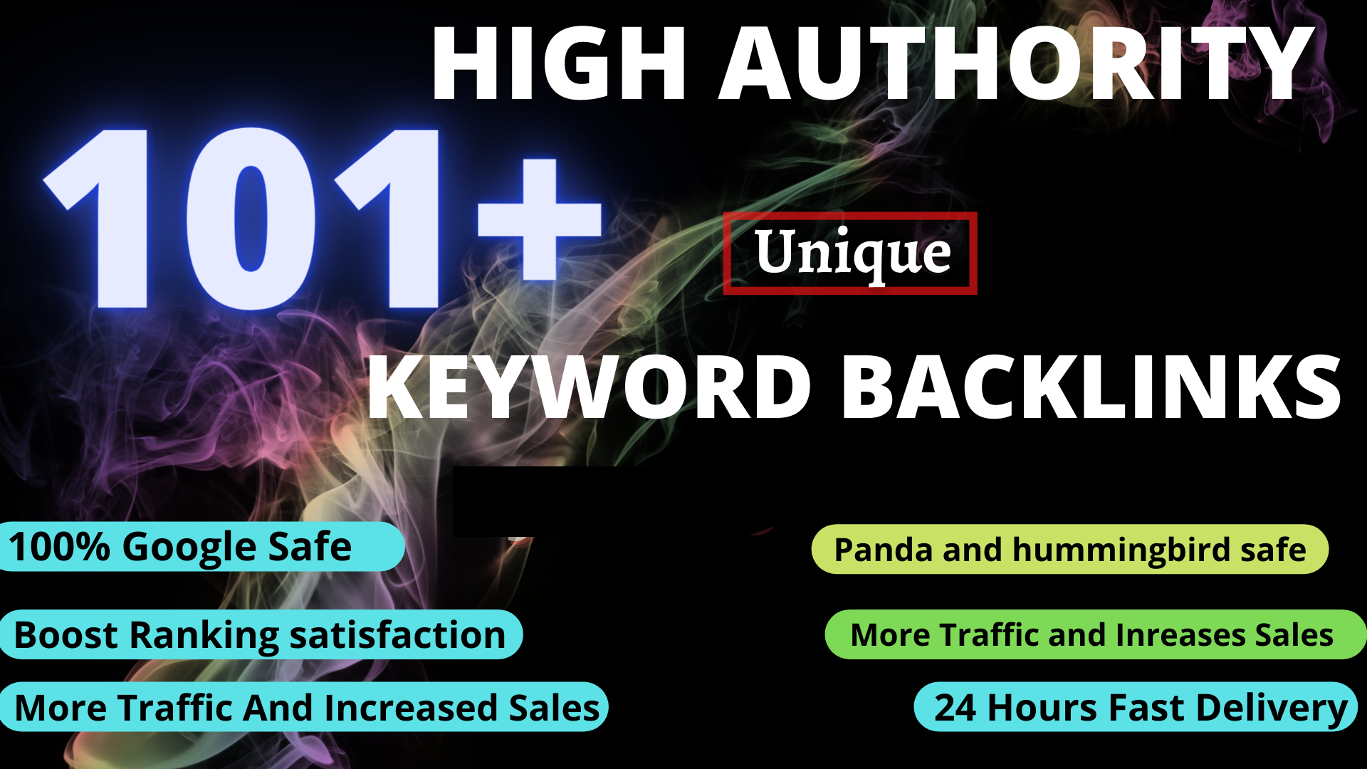 Exlusively-Google 1st Rank Boost High Authority 101+ Keyword BackLinks