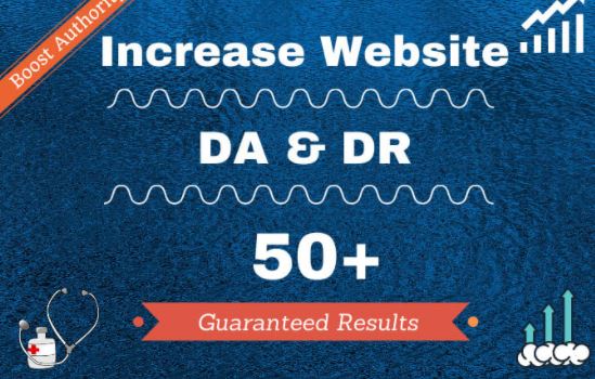 I will increase domain authority tf da pa dr 50 to 90 plus SEO only 31 days