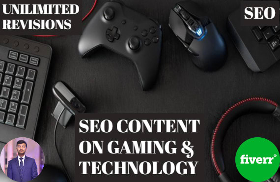 I will write professional gaming and tech articles