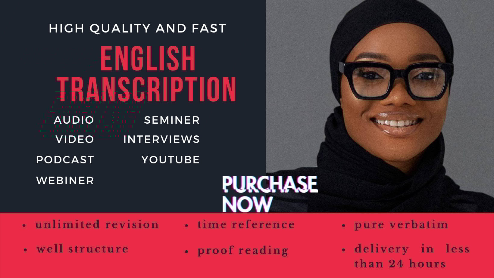 I will provide a flawless english transcript of your ...