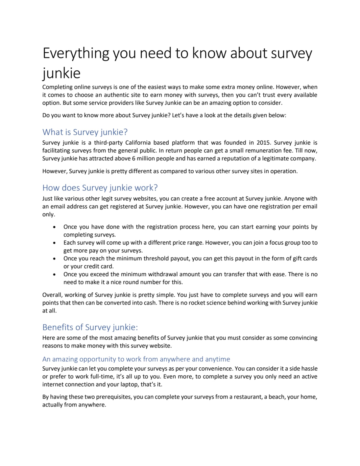 I will do quality website article writing