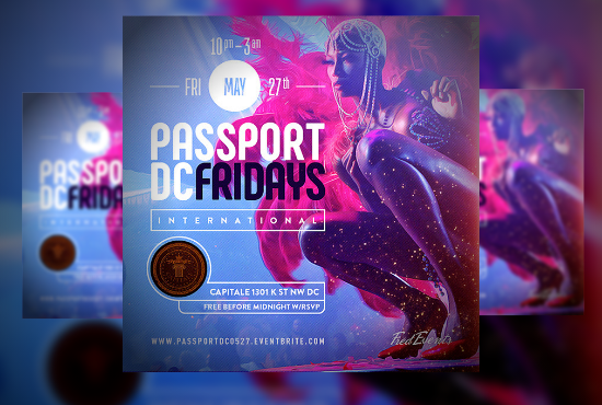 I will do a professional flyer design,event and business flyers