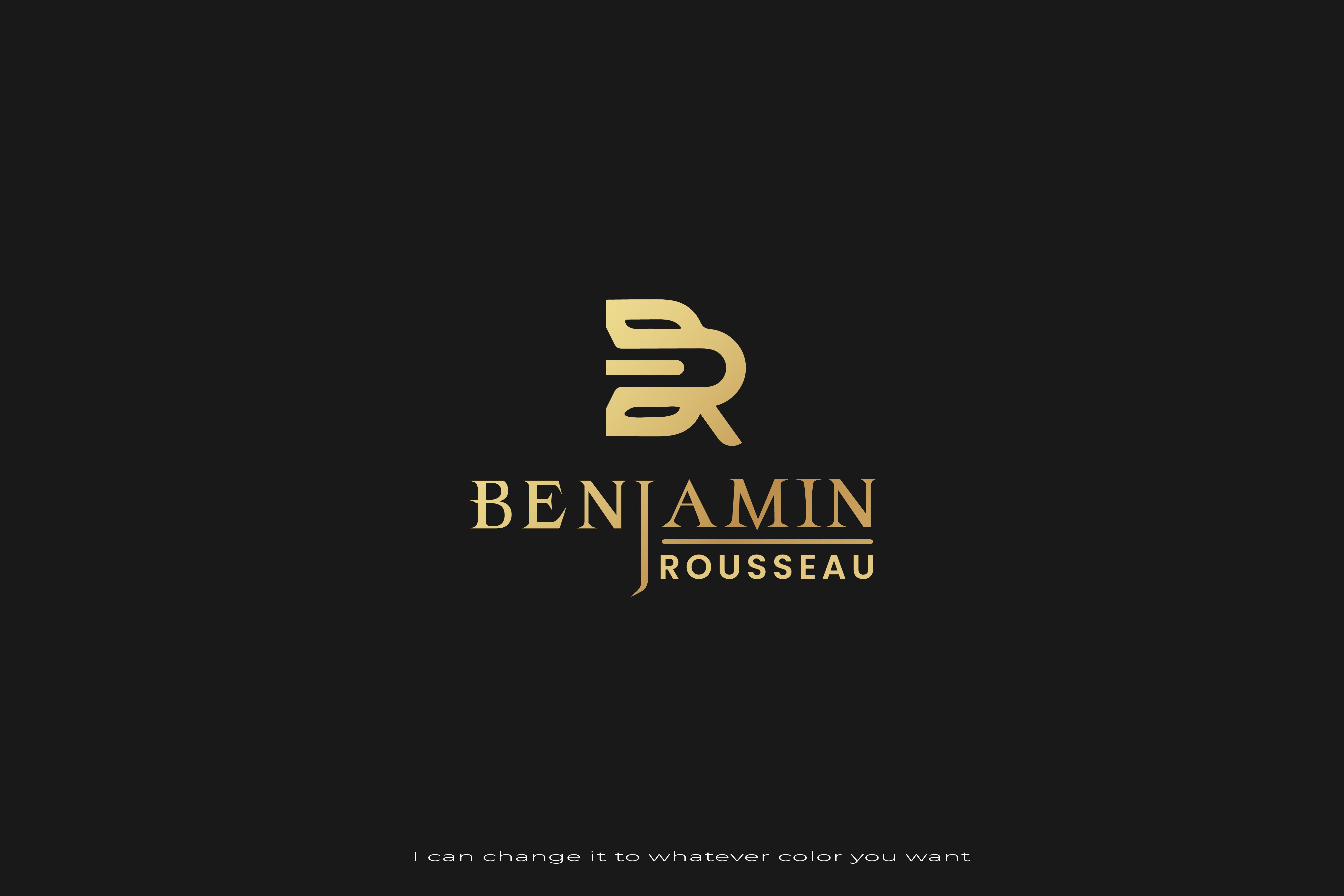 I will do modern minimalist, luxury, business logo design for your brand