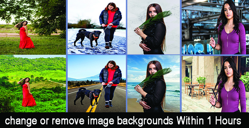 I will do Photoshop edits and background remove any image professionally