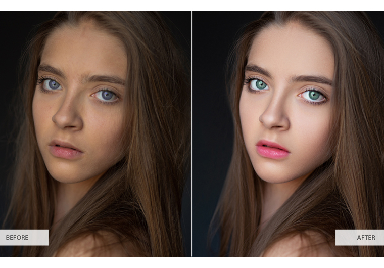 I will do professional portrait photo retouching