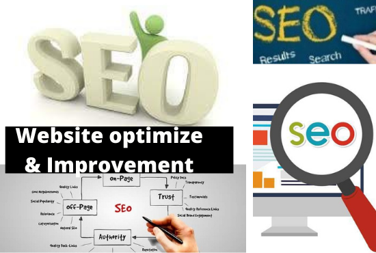Seo website improve and optimize for you