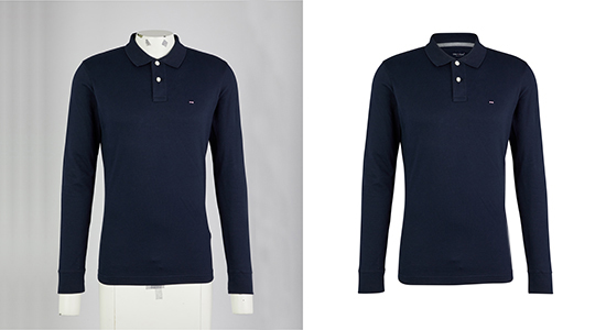 I will do ghost mannequin neck joint, and retouch