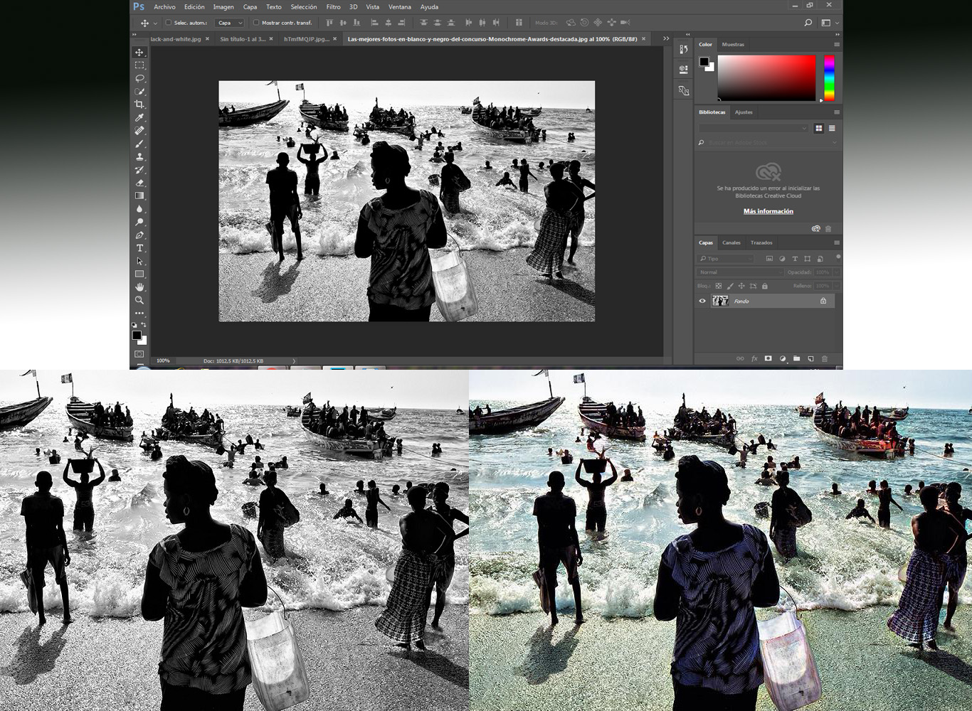 I will professionally colorize a black and white photo to the best of editing