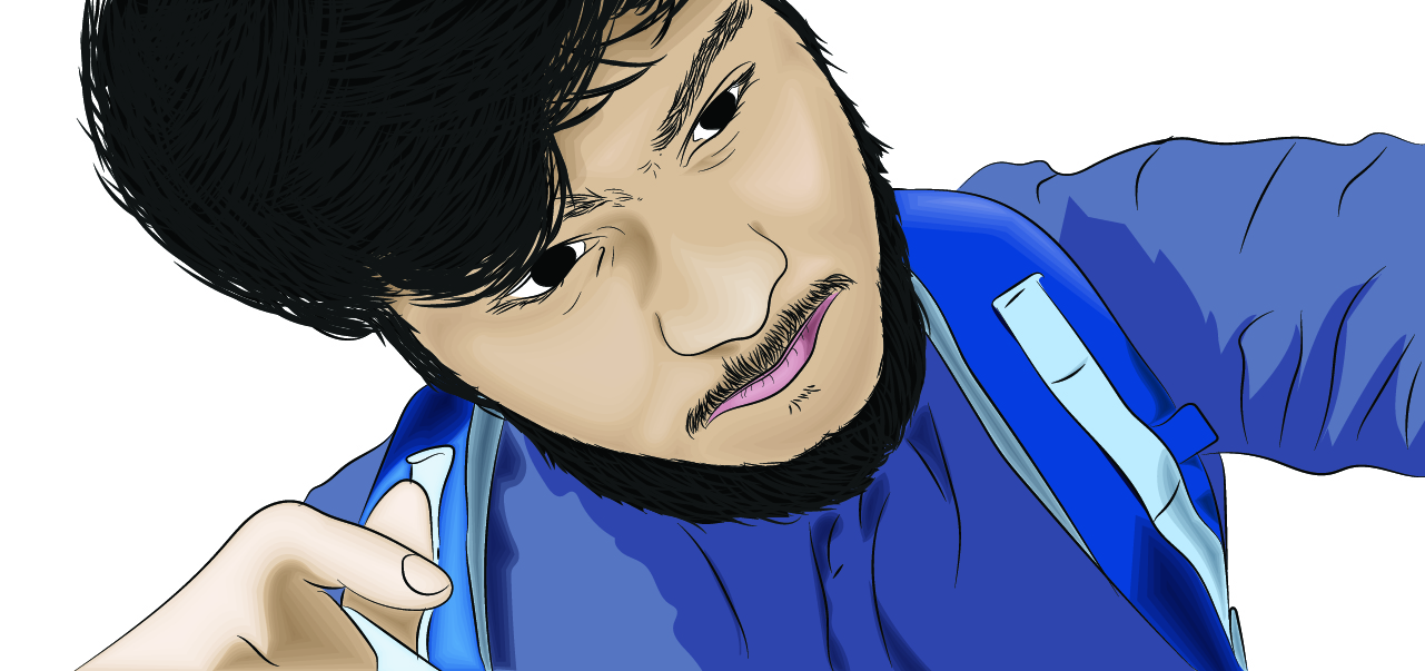 I will draw your photo into amazing portrait Vector art