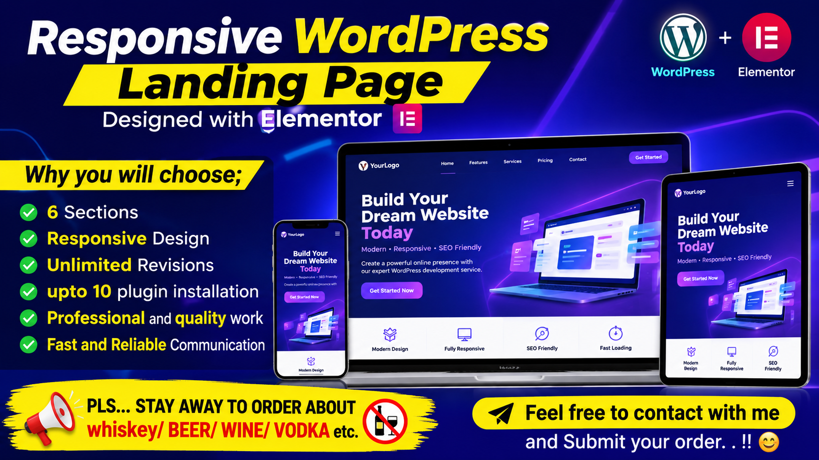 I will build responsive ecommerce wordpress website, woocommerce Store
