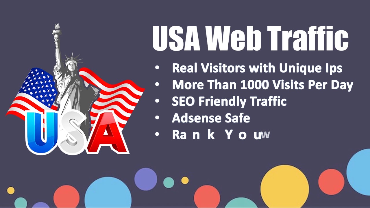 Long visit duration 30,000 USA organic web traffic fo...